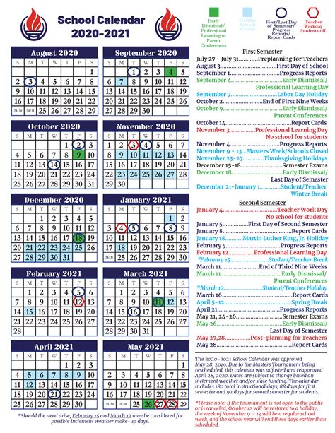 ccsd 2020 to 2021 calendar